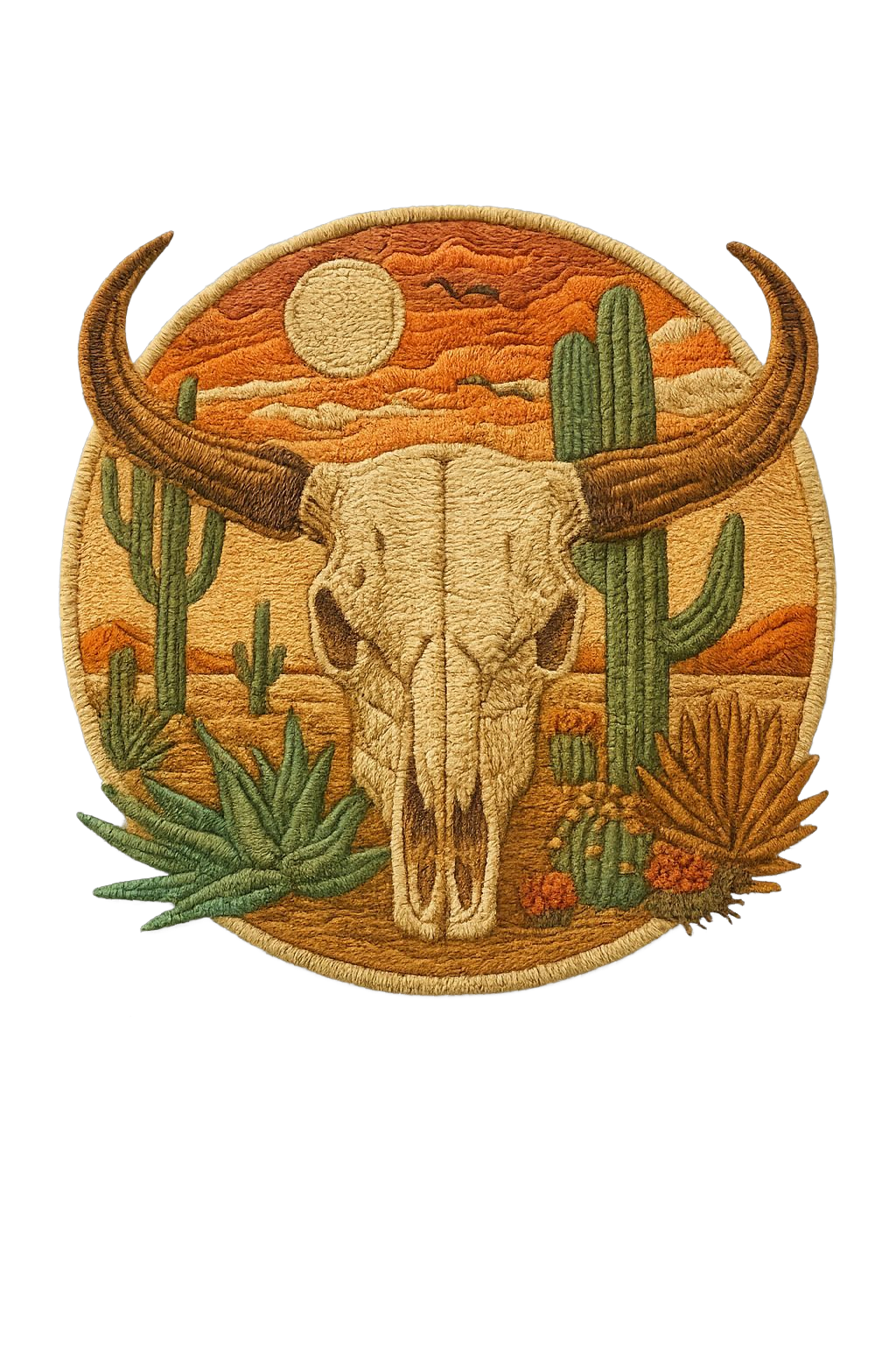 Playera Vaquera Toro Cactus