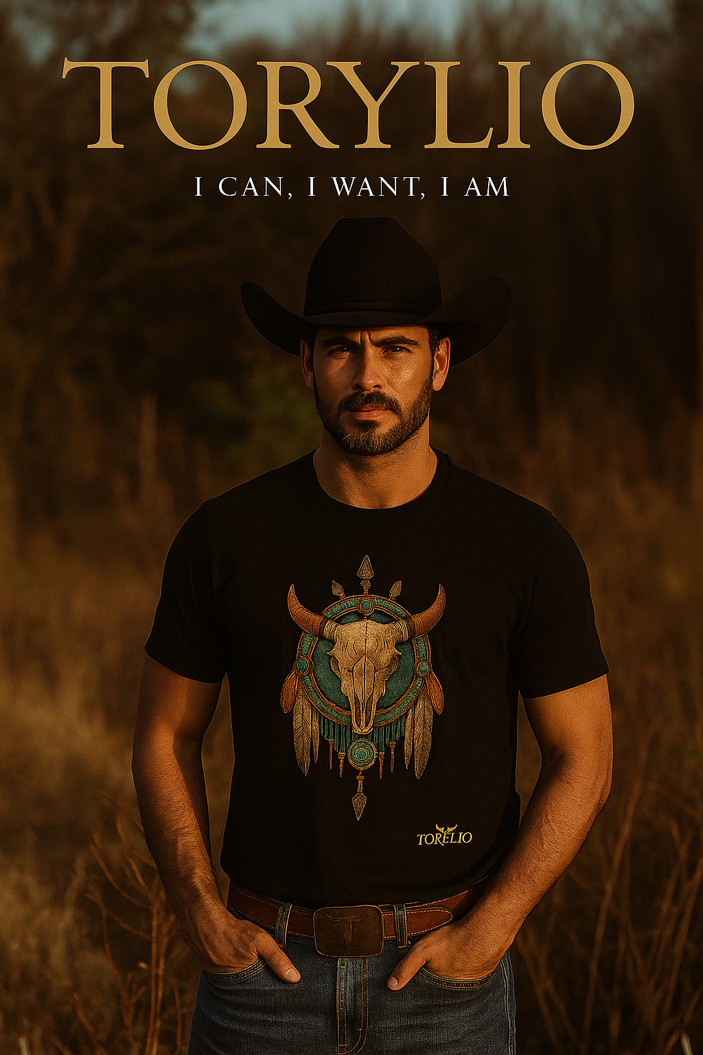 Playera Vaquera Toro Flechas