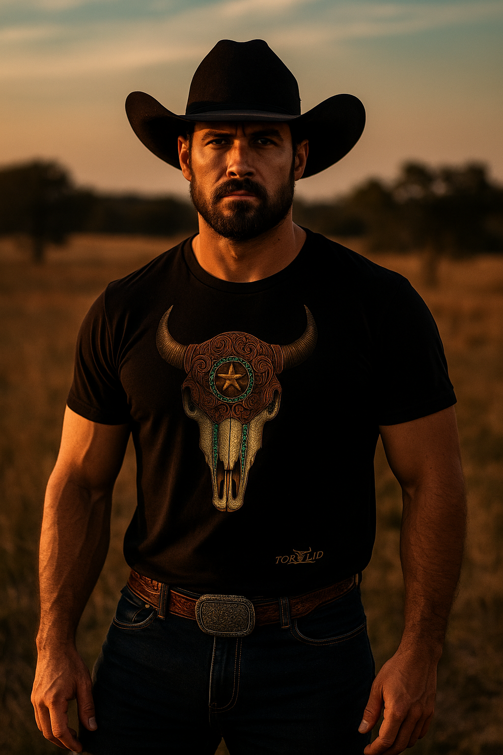 Playera Vaquera Osamenta VI