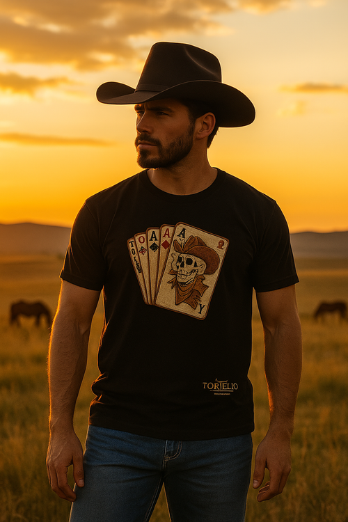 Playera Vaquera Baraja
