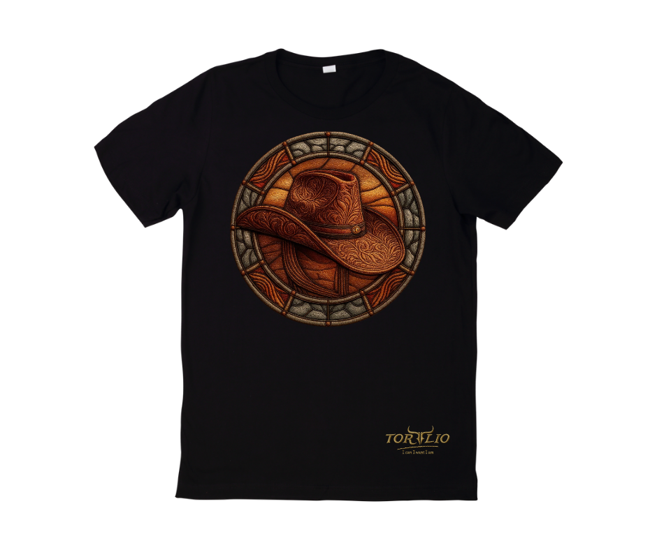 Playera Vaquera Sombrero