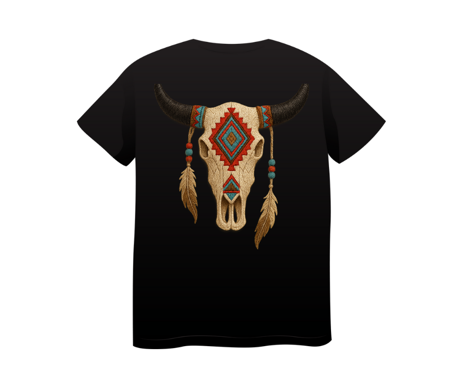 Playera Vaquera Toro Maya