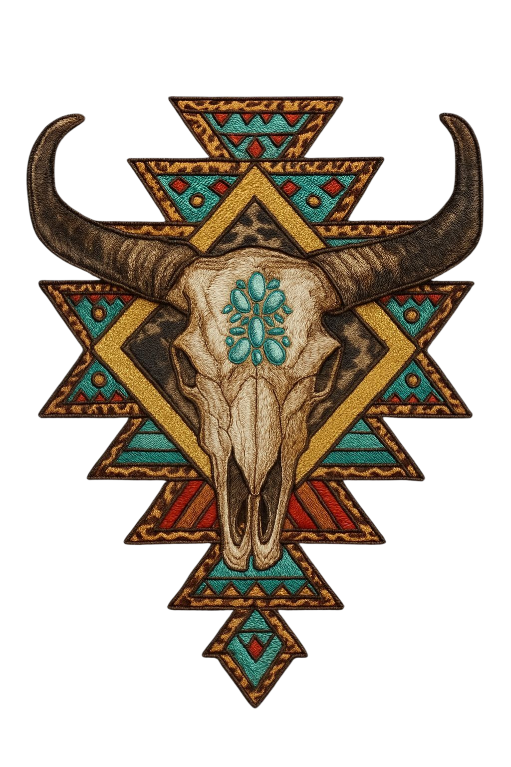 Playera Vaquera Toro Maya II