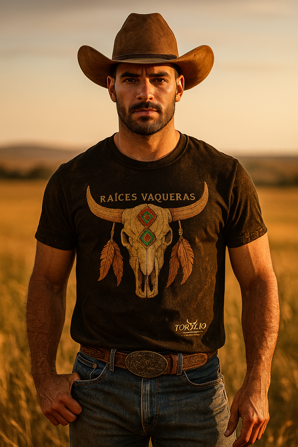 Playera Vaquera Raíces Vaqueras